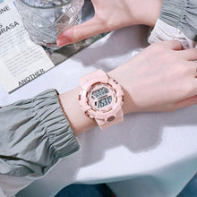 Load image into Gallery viewer, Colour Girls Watches Minimalist Fashion Stylish Waterproof Digital Children Watch Kids Digital Watches For Girls Boys Waterproof Multi-Functional Wristwatches For Children
