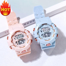 Load image into Gallery viewer, Colour Girls Watches Minimalist Fashion Stylish Waterproof Digital Children Watch Kids Digital Watches For Girls Boys Waterproof Multi-Functional Wristwatches For Children
