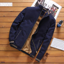 Load image into Gallery viewer, Comfortable Autumn Mens Jackets Casual Male Cotton Thick Warm Jacket Elegant Soft Jackets For Men Water Resistant Windbreaker Jacket Classic Men Clothing
