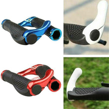 Load image into Gallery viewer, Comfortable Bicycle Handlebar End Cap Bike Rubber Anti-Skid Handle Bar Grip Cycling Lock-On Ends Ergonomics Non-Slip Mountain Bike Handlebar Comfortable Shock Absorption Rubber Grips
