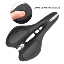 Load image into Gallery viewer, Comfortable Bike Seat - Bicycle Saddle Padded Waterproof

