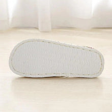 Load image into Gallery viewer, Comfortable Elegant Flower Design Indoor Soft Slipper Spring Autumn Lightweight Flip Flops For Women Classic Bedroom Slippers Ladies Foldable Flip Flops
