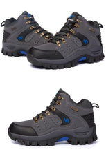 将图片加载到图库查看器，Comfortable Outdoor Waterproof Hiking Boots Men's Spring And Autumn Hiking Wear-Resistant Mountain Sports Boots Hunting Shoes High Waterproof Hiking Boots Outdoor Lightweight Mens Shoes
