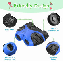 将图片加载到图库查看器，Compact High Resolution Shockproof Binoculars for Kids
