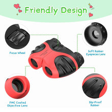 将图片加载到图库查看器，Compact High Resolution Shockproof Binoculars for Kids
