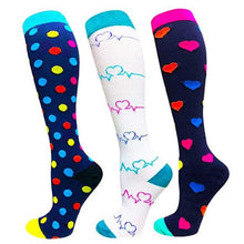 Load image into Gallery viewer, Compression Socks Athletic Best Graduated Breathable Nursing Socks Fit Running Outdoor Sports Socks Hiking Socks For Athlete Men And Women
