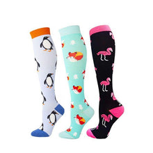 Load image into Gallery viewer, Compression Socks Athletic Best Graduated Breathable Nursing Socks Fit Running Outdoor Sports Socks Hiking Socks For Athlete Men And Women
