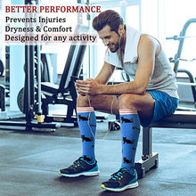Load image into Gallery viewer, Compression Socks Athletic Best Graduated Breathable Nursing Socks Fit Running Outdoor Sports Socks Hiking Socks For Athlete Men And Women
