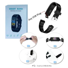 将图片加载到图库查看器，Connected Child Smart Sport Watch For Girls Boys Students Wrist Clock Electronic LED Digital Child Wrist Watch Fitness Tracker With Heart Rate Monitor Waterproof Activity Tracker With Sport Modes Sleep Monitor Fitness Watch With Call SMS Reminder
