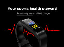 将图片加载到图库查看器，Connected Child Smart Sport Watch For Girls Boys Students Wrist Clock Electronic LED Digital Child Wrist Watch Fitness Tracker With Heart Rate Monitor Waterproof Activity Tracker With Sport Modes Sleep Monitor Fitness Watch With Call SMS Reminder
