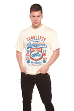 将图片加载到图库查看器，Conqueror Speedway Men's Bamboo Viscose/Organic Cotton Short Sleeve Graphic T-Shirt
