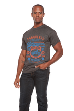 将图片加载到图库查看器，Conqueror Speedway Men's Bamboo Viscose/Organic Cotton Short Sleeve Graphic T-Shirt
