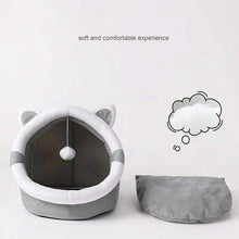 Load image into Gallery viewer, Contemporary Polyester Fiber Cat Bed
