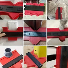 将图片加载到图库查看器，Contour Gauge Profile Tool Outline Measuring Plastic Ruler
