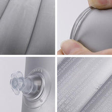Load image into Gallery viewer, Convenient Ultralight Inflatable Air Pillow Sleep Cushion Travel Bedroom Hiking Beach Car Plane Ultralight Inflatable PVC Nylon Air Pillow Sleep Cushion Travel Bedroom Hiking Beach Car Plane Head Rest Support Inflatable Camping Head Rest Support 34*22cm
