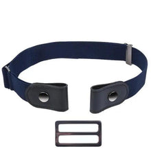 Load image into Gallery viewer, Cool Buckle-Free Stretch Elastic Waist Belt Unisex Style No Buckle Fashion Waistbands For Men And Women Simple Black Stretch Belt Invisible Elastic Belt For Jeans Pants Dresses

