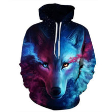 将图片加载到图库查看器，Cool Print Autumn Winter Hoodie
