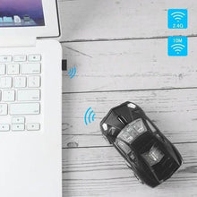 Load image into Gallery viewer, Cool Wireless Gaming Mice 2.4Ghz USB Receiver Wireless Sports Car Mouse Fashion 1600DPI Ergonomic 3D Mini Mice For PC Laptop
