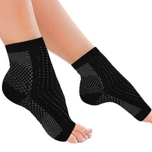 Load image into Gallery viewer, Copper-Infused Plantar Fasciitis Compression Foot Sleeves
