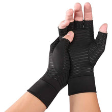 Load image into Gallery viewer, Copper Infused Therapeutic Compression Gloves For Men And Women
