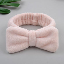 将图片加载到图库查看器，Coral Fleece Soft Headband Cross Top Knot Hairband Elastic Hair Band For Women Girls Wash Face Turban Headwear Gorgeous Hair Accessories For Women
