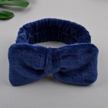 将图片加载到图库查看器，Coral Fleece Soft Headband Cross Top Knot Hairband Elastic Hair Band For Women Girls Wash Face Turban Headwear Gorgeous Hair Accessories For Women
