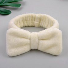将图片加载到图库查看器，Coral Fleece Soft Headband Cross Top Knot Hairband Elastic Hair Band For Women Girls Wash Face Turban Headwear Gorgeous Hair Accessories For Women

