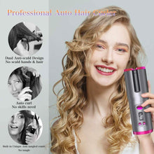 将图片加载到图库查看器，Cordless Automatic Portable Ceramic Barrel Hair Curler
