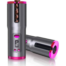 将图片加载到图库查看器，Cordless Automatic Portable Ceramic Barrel Hair Curler
