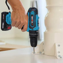 Load image into Gallery viewer, Cordless Drill Set with 2 Pieces 8V Batteries and Charger 2 Variable Speed 3/8In Keyless Chuck
