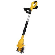 Load image into Gallery viewer, Cordless Electric Garden Tiller Cultivator With 20V Rechargeable Battery
