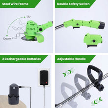 将图片加载到图库查看器，Cordless Rechargeable Grass Trimmer
