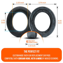 Load image into Gallery viewer, Corsair HS50, HS60, and HS70 Earpads - WC FreeZe Cooling Gel

