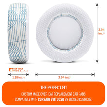 Load image into Gallery viewer, Corsair Virtuoso Earpads - WC FreeZe Cooling Gel
