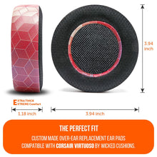 Load image into Gallery viewer, Corsair Virtuoso Earpads - WC FreeZe Cooling Gel
