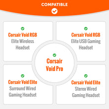 将图片加载到图库查看器，Corsair Void Pro Replacement Earpads
