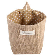 Load image into Gallery viewer, Cotton Linen Hanging Bag Home Gadget Storage Organizer
