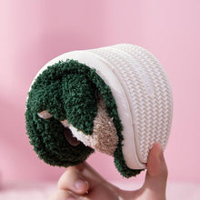 Load image into Gallery viewer, Cotton Slippers Winter Cute Couple Soft Bottom Indoor Non-slip Home Furry Shoes Christmas Deer Slippers Plush Fluffy Memory Foam Slip On House Slippers Cozy Warm Winter House Shoes Soft Comfy Anti-Skid Slippers

