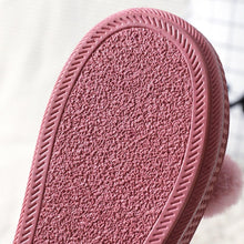将图片加载到图库查看器，Cotton Women Cute Slippers Indoor Shoes For Women Winter Home Slippers Warm Footwear Winter Cotton Slippers Memory Foam House Slippers Cozy Fluffy Bedroom Couples Slippers
