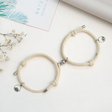 Load image into Gallery viewer, Couples Bracelets Best Friend Attract Women Men Bracelet Red Blue Rope Weaving Magnet Attract Long-Distance Couples Bracelet Mutual Attraction Matching Braided Rope Bracelet Promise Friendship Bracelet Gifts For Boyfriend Girlfriend
