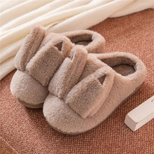 Load image into Gallery viewer, Couples Home Slippers Warm Cute Womans Mens Slipper Winter Shoes New Fashion Casual Fur Plush Slides Winter Slippers For Women House Slippers Fluffy Soft Comfy Fuzzy Slippers Faux Fur Plush Anti-Skid Slippers
