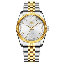 将图片加载到图库查看器，Couples Quartz Men Watch Women Valentine Gift Clock Watches Waterproof Sports Mechanical Watch Stainless Steel Strap Men's Mechanical Wrist Watch For Men Stainless Steel Band
