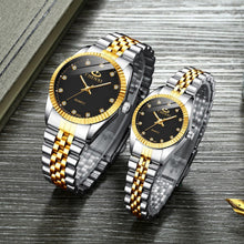 将图片加载到图库查看器，Couples Quartz Men Watch Women Valentine Gift Clock Watches Waterproof Sports Mechanical Watch Stainless Steel Strap Men's Mechanical Wrist Watch For Men Stainless Steel Band
