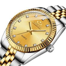 将图片加载到图库查看器，Couples Quartz Men Watch Women Valentine Gift Clock Watches Waterproof Sports Mechanical Watch Stainless Steel Strap Men's Mechanical Wrist Watch For Men Stainless Steel Band
