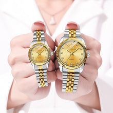 将图片加载到图库查看器，Couples Quartz Men Watch Women Valentine Gift Clock Watches Waterproof Sports Mechanical Watch Stainless Steel Strap Men's Mechanical Wrist Watch For Men Stainless Steel Band
