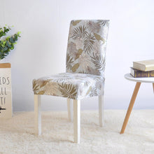 将图片加载到图库查看器，Covers for Dining Room Seat Protector Stretch Removable Printed Chair Cover Elastic Seat Chair Covers Removable And Washable Stretch Banquet Hotel Dining Room Washable Furniture Chair for Kids Pets Home Ceremony Banquet Wedding Party
