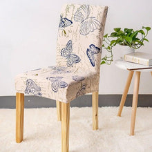 将图片加载到图库查看器，Covers for Dining Room Seat Protector Stretch Removable Printed Chair Cover Elastic Seat Chair Covers Removable And Washable Stretch Banquet Hotel Dining Room Washable Furniture Chair for Kids Pets Home Ceremony Banquet Wedding Party
