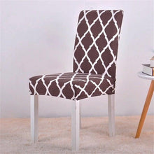 将图片加载到图库查看器，Covers for Dining Room Seat Protector Stretch Removable Printed Chair Cover Elastic Seat Chair Covers Removable And Washable Stretch Banquet Hotel Dining Room Washable Furniture Chair for Kids Pets Home Ceremony Banquet Wedding Party
