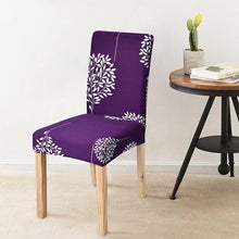 将图片加载到图库查看器，Covers for Dining Room Seat Protector Stretch Removable Printed Chair Cover Elastic Seat Chair Covers Removable And Washable Stretch Banquet Hotel Dining Room Washable Furniture Chair for Kids Pets Home Ceremony Banquet Wedding Party
