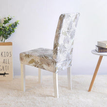将图片加载到图库查看器，Covers for Dining Room Seat Protector Stretch Removable Printed Chair Cover Elastic Seat Chair Covers Removable And Washable Stretch Banquet Hotel Dining Room Washable Furniture Chair for Kids Pets Home Ceremony Banquet Wedding Party
